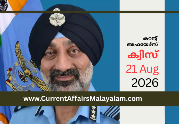 Current Affairs 2026 Model Exam: August Set 8