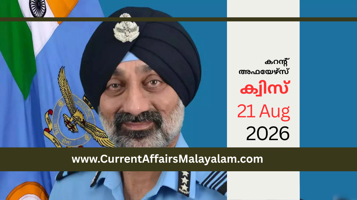 Current Affairs 2026 Model Exam: August Set 8